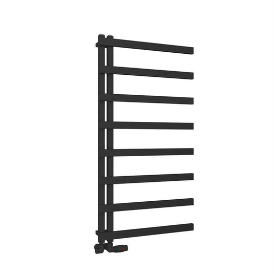 Eastbrook Platani 1150 x 600mm Towel Rail Matt Black | 89.1349