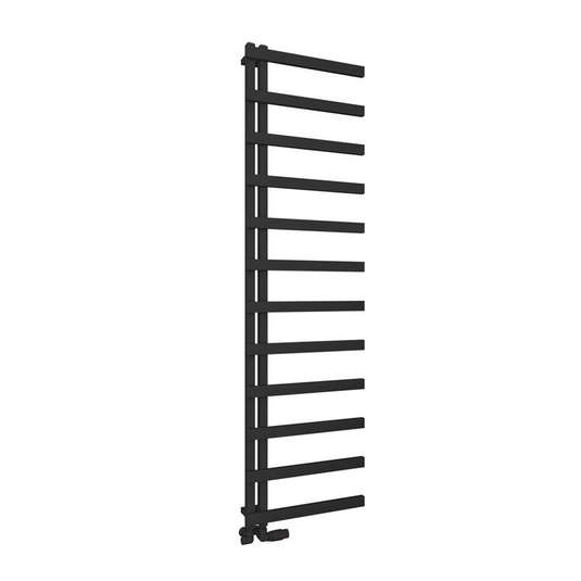 Eastbrook Platani 1800 x 500mm Towel Rail Matt Black | 89.1350