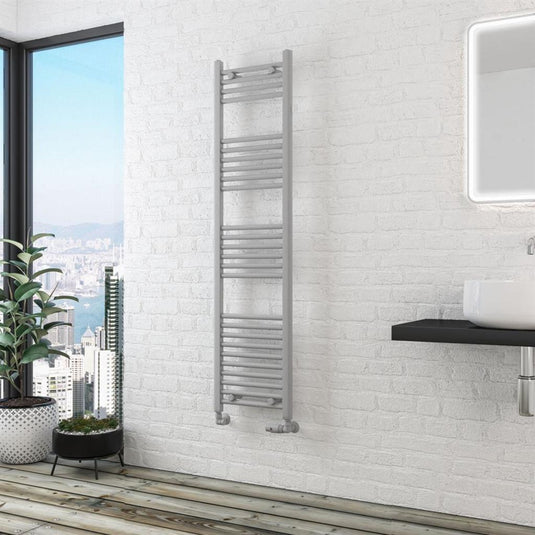 Eastbrook Wingrave 1600 x 400mm Straight Towel Multirail Matt Grey | 89.1432