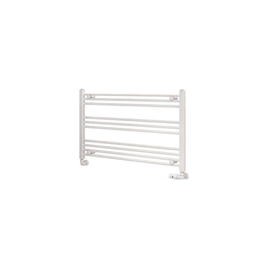 Eastbrook Wingrave 600 x 1000mm Straight Towel Multirail Matt White | 89.1441