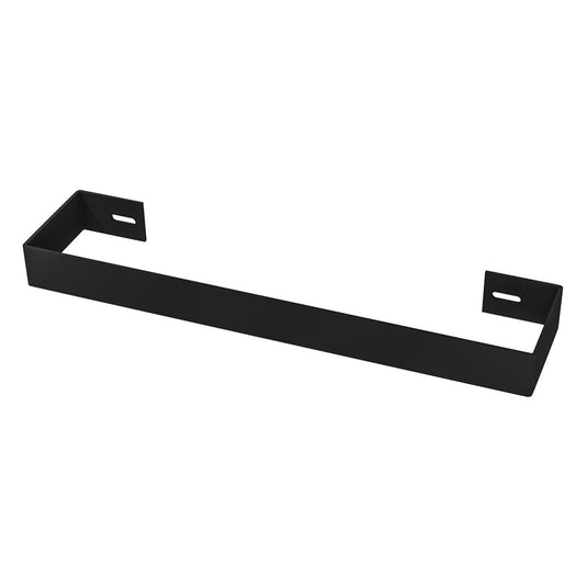 Eastbrook Wingrave Flat Panel Towel Hanger 510mm Matt Black | 89.1485