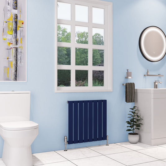 Eastbrook Deddington Radiator 600x630mm Matt Cobalt Blue | 89.1503