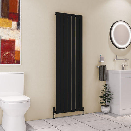 Eastbrook Deddington Radiator 1800x550mm Matt Black | 89.1518