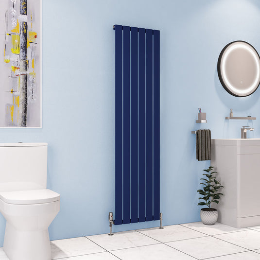 Eastbrook Deddington Radiator 1800x470mm Matt Cobalt Blue | 89.1521