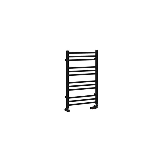 Eastbrook Corinium Round Towel Rail 800x500mm Matt Black | 89.1560