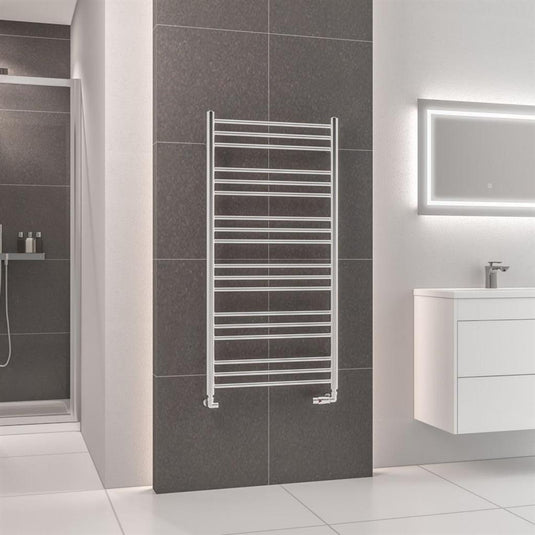 Eastbrook Corinium Round Towel Rail 1200x600mm Chrome | 89.1569