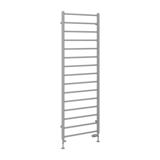 Eastbrook Tuscan Round Towel Rail 1800x600mm Matt Grey | 89.1583