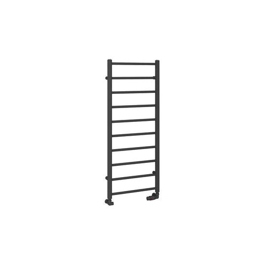Eastbrook Tuscan Round Towel Rail 1200x500mm Matt Anthracite | 89.1586