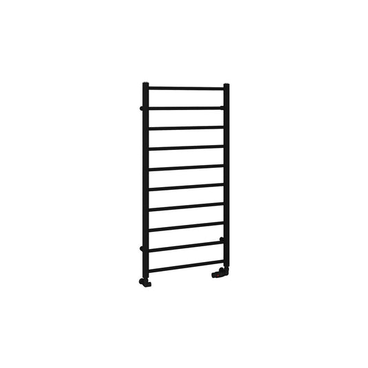 Eastbrook Tuscan Round Towel Rail 1200x600mm Matt Black | 89.1593