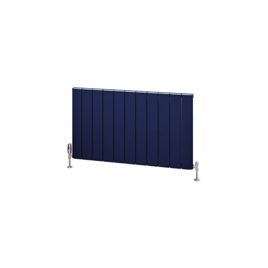 Eastbrook Withington Aluminium Radiator 600x1040mm Matt Cobalt Blue | 89.1614