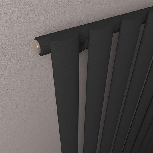 Eastbrook Tunstall Radiator 600x471mm Matt Black | 89.1634