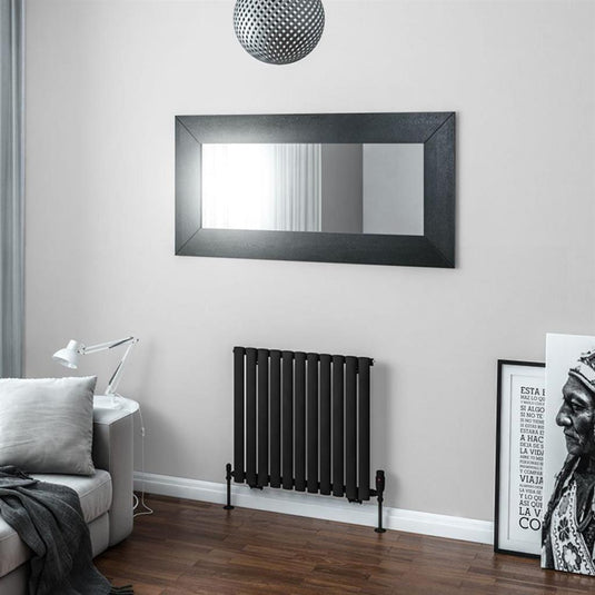 Eastbrook Tunstall Radiator 600x648mm Matt Black | 89.1637