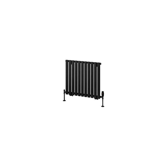 Eastbrook Tunstall Radiator 600x648mm Matt Black | 89.1637