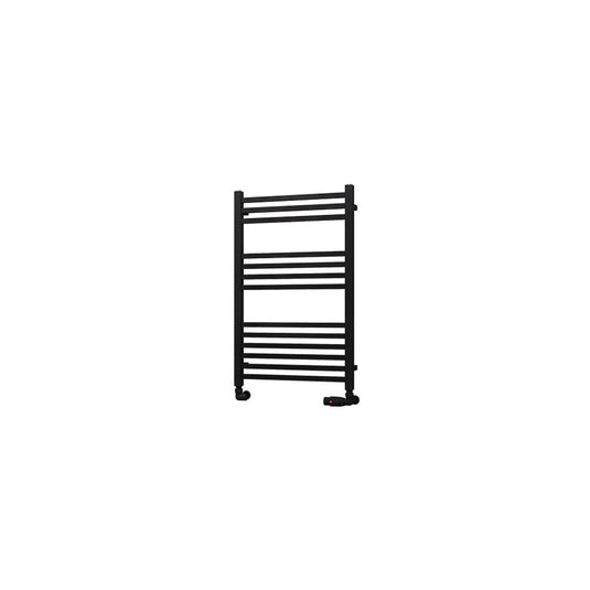 Eastbrook Tuscan Square Towel Multirail 800x500mm Matt Black | 89.1659