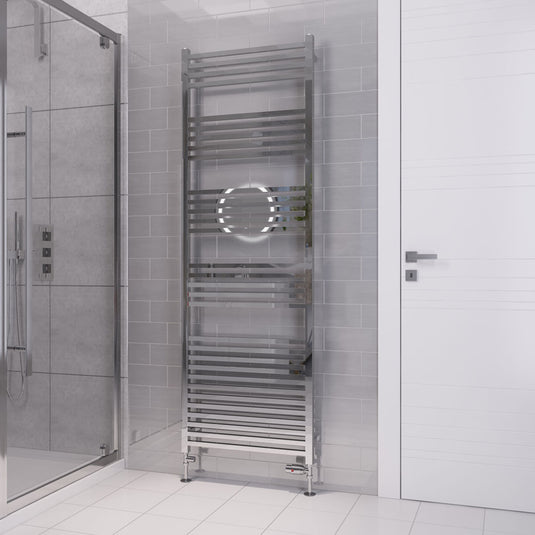 Eastbrook Tuscan Square Towel Multirail 1800x600mm Chrome | 89.1670