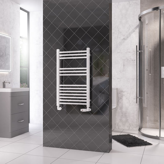 Eastbrook Rion Towel Multirail 800x500mm Gloss White | 89.1671