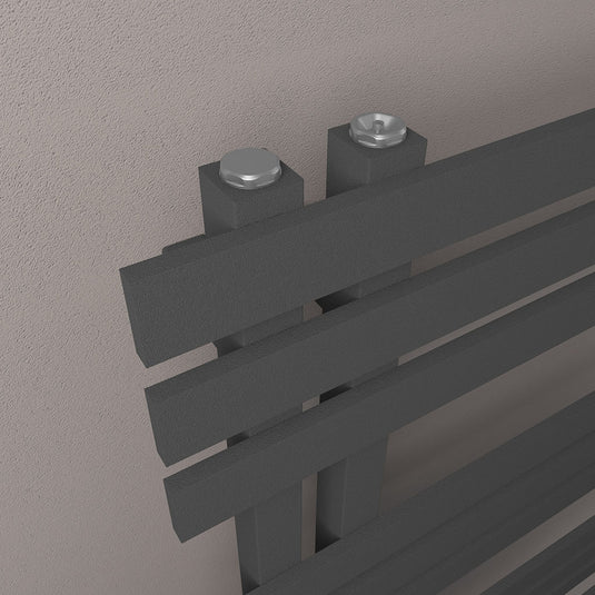 Eastbrook Hurley Towel Rail 1000x500mm Matt Anthracite | 89.1723