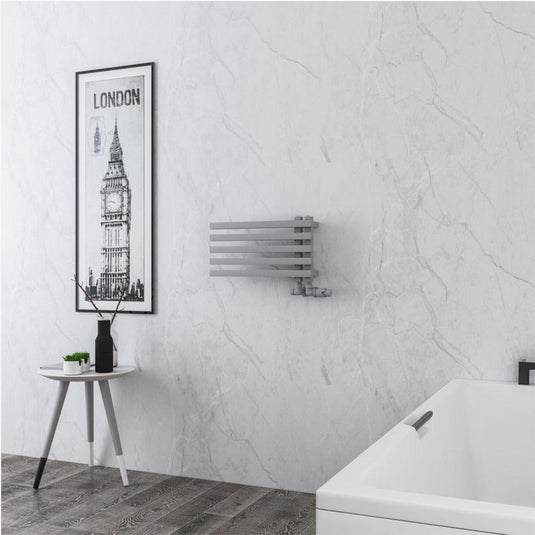 Eastbrook Reinbach Towel Rail 270x500mm Matt Grey | 89.1765