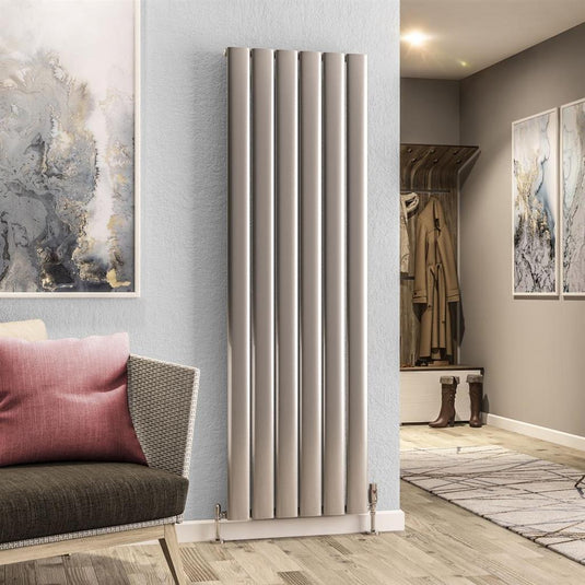 Eastbrook Malmesbury Aluminium Radiator 1800x565mm Silver Effect | 89.1775