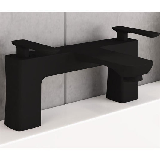 Eastbrook Helston Bath Filler Matt Black | 93.1012