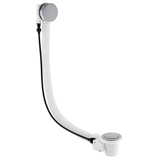Eastbrook Bath Pop Up Waste & Overflow Matt Grey | 98.1003