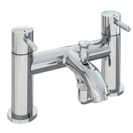 Eastbrook Meriden Bath Shower Mixer Tap Handset Hose Holder Chrome | 98.2024