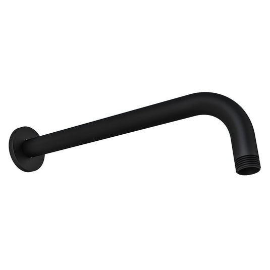 Eastbrook Meriden 390mm Wall Mounted Shower Arm Matt Black | 98.2094