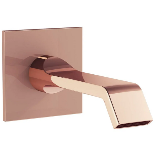 VitrA Suit Wall Mounted Bath Spout - Soft Copper - A4283129 - Envy Bathrooms Ltd