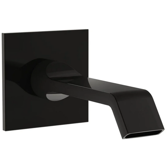 VitrA Suit Wall Mounted Bath Spout - Gloss Black - A4283139 - Envy Bathrooms Ltd