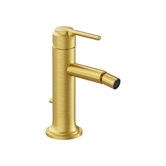 VitrA Origin Classic Bidet Mixer - Brushed Gold - A4288825 - Envy Bathrooms Ltd
