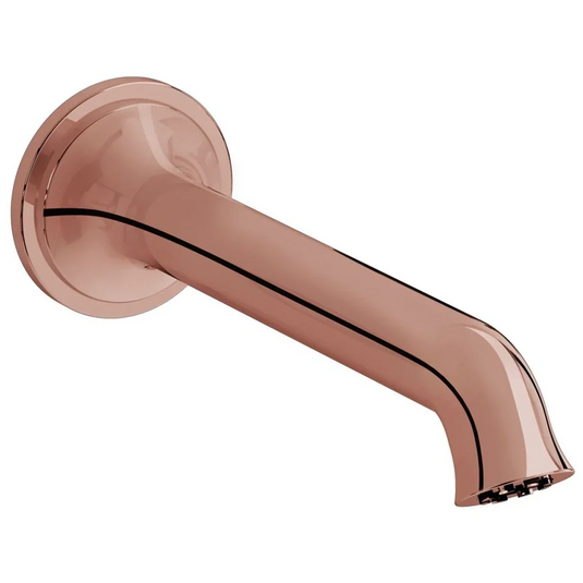 VitrA Origin Classic Wall Mounted Bath Spout - Soft Copper - A4289929 - Envy Bathrooms Ltd