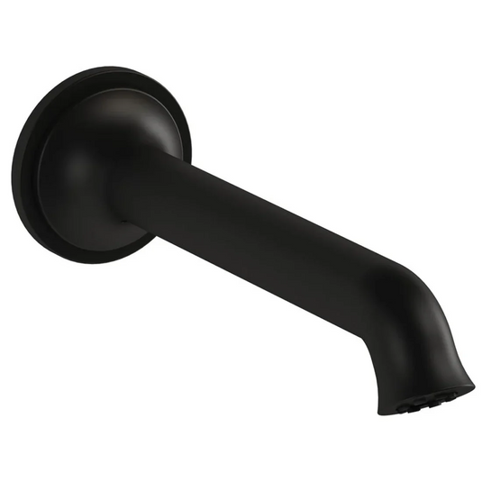 VitrA Origin Classic Wall Mounted Bath Spout - Matt Black - A4289936 - Envy Bathrooms Ltd