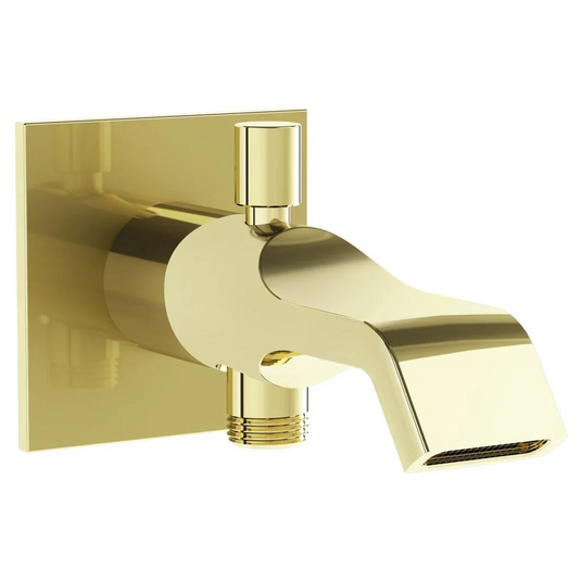 VitrA Suit Wall Mounted Bath/Shower Spout - Soft Gold - A4291874 - Envy Bathrooms Ltd