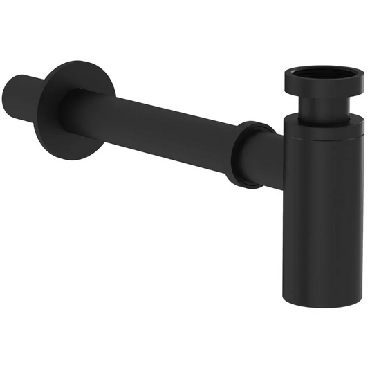 VitrA Universal Bottle Trap - Matt Black - A4512336WTC - Envy Bathrooms Ltd