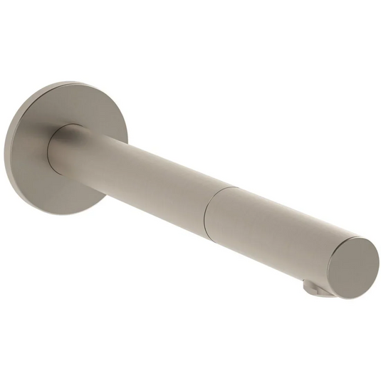 VitrA Origin Touch Free Wall Mounted Long Basin Mixer (Mains) - Brushed Nickel - A4711134 - Envy Bathrooms Ltd