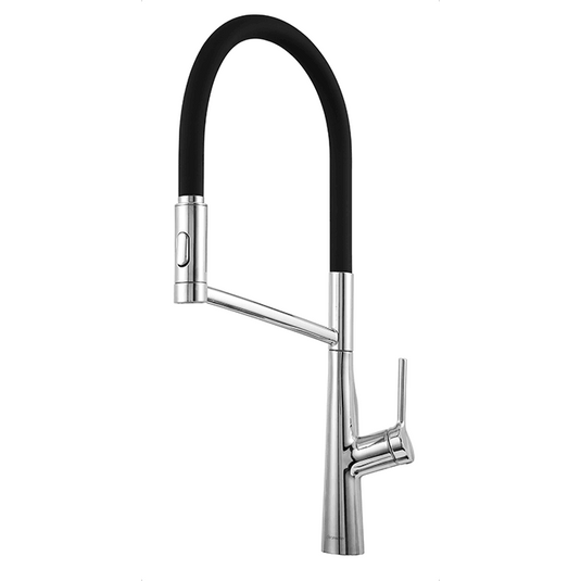 Clearwater Alasia Pro Single Lever Pull Out Kitchen Sink Mixer Tap - Chrome - ALA30CP