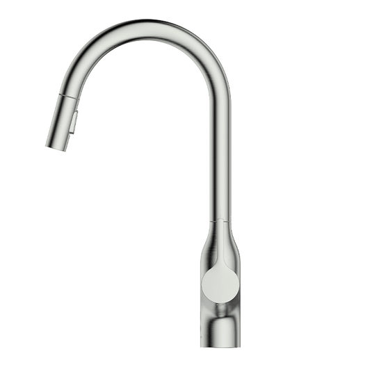 Clearwater Amelio Pull Out Sensor Kitchen Sink Mixer Tap - Brushed Nickel - AML10BN