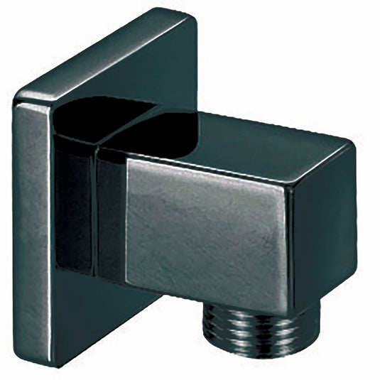 Scudo Mono Square Outlet Elbow - Black - BLACK004ORBL