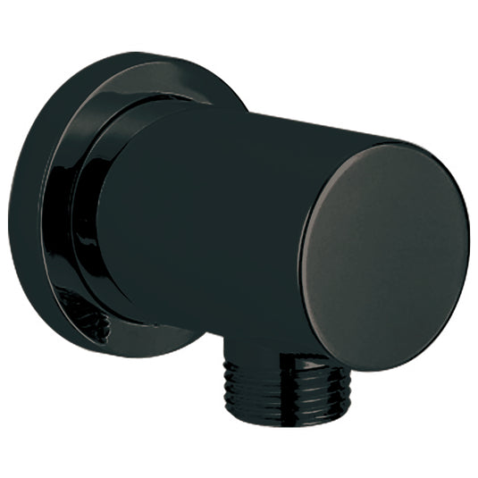 Scudo Mono Round Outlet Elbow - Matt Black - BLACK011ORB