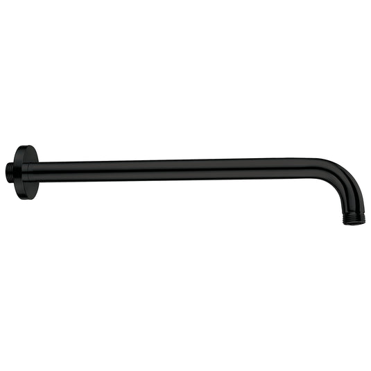 Scudo Mono Round Wall Arm - Matt Black - BLACK012ORB