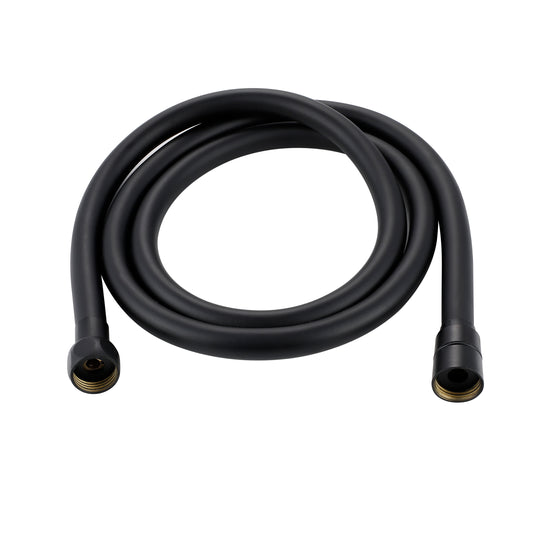 Scudo Mono Smooth Shower Hose 1.5 Metres - Matt Black - BLACK020