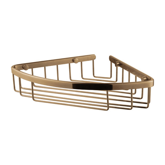 Flova Coco 205mm Corner Rack – Brushed Bronze - BRO-RA8936
