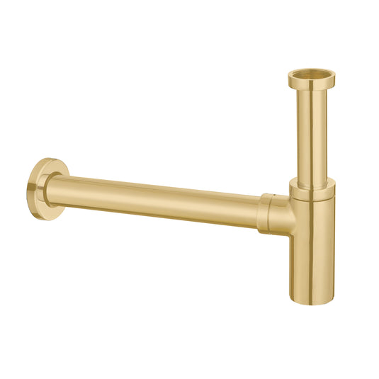 Scudo Minimalist Bottle Trap - Brushed Brass - BT04