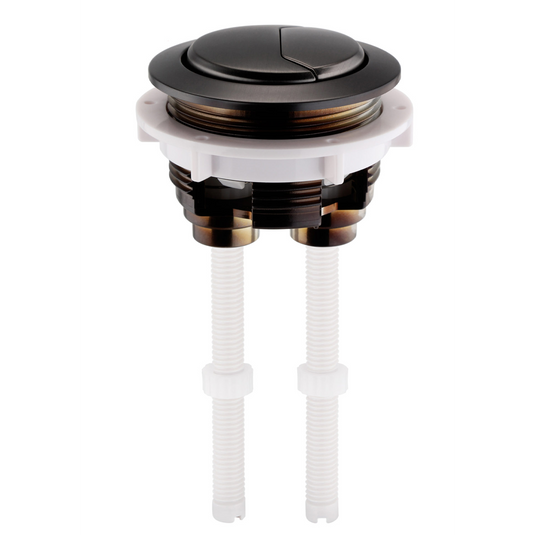 JTP Close Couple Flush Button 38mm Brushed Black | CCFB38BBL