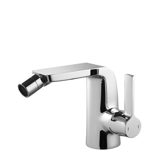Flova Fusion Single Lever Bidet Mixer With Clicker Waste Set - FNBID