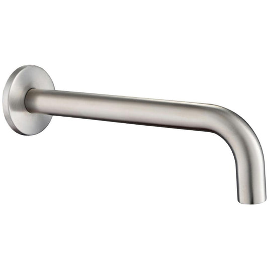 JTP Inox Wall Mounted Basin Spout - 250mm - Stainless Steel - Envy Bathrooms Ltd