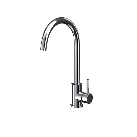 Scudo Manhattan Hole Kitchen Mixer Tap 1TH - Chrome - KT41