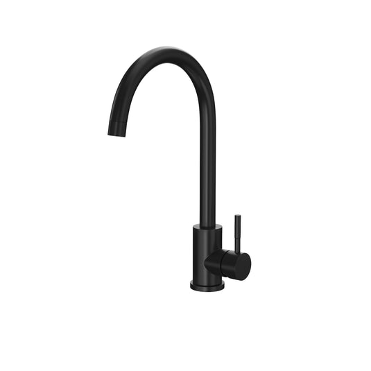 Scudo Manhattan Kitchen Mixer Tap - Black - KT43