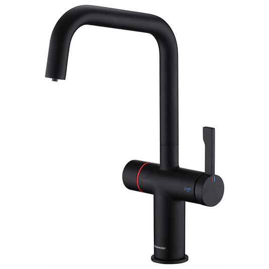 Clearwater Magus 4 4 in 1 U Spout Boiling Hot Water Kitchen Mixer Tap - Matt Black - MAE4MB