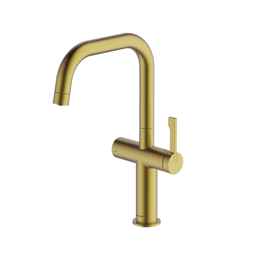 Clearwater Mariner Filtered Water Kitchen Sink Mixer Tap - Brushed Brass - MAL10BB